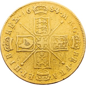 England, 5 Guineas 1684