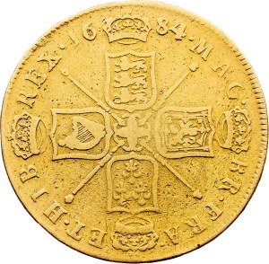 England, 5 Guineas 1684