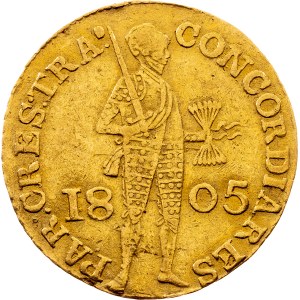 Netherlands, 1 Dukat 1805, Utrecht