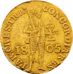 Netherlands, 1 Dukat 1805, Utrecht
