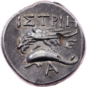 Greece, AR Drachm 400-350 BC, Istrus, Moesia (modern-day Romania)