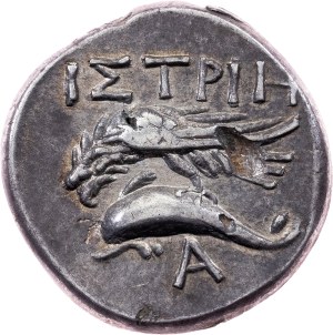 Greece, AR Drachm 400-350 BC, Istrus, Moesia (modern-day Romania)