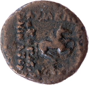 Parthia, Æ Tetrachalkon (?) 87-79 BC, Ekbatana
