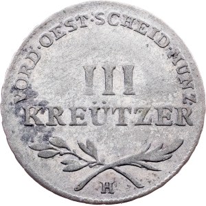 Franz I. (II.), 3 Kreuzer 1794, H, Günzburg