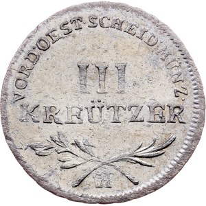 Franz I. (II.), 3 Kreuzer 1795, H, Günzburg