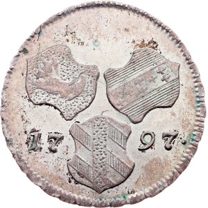 Franz I. (II.), 3 Kreuzer 1797, H, Günzburg