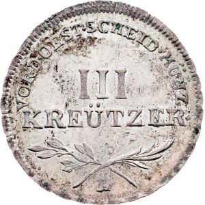 Franz I. (II.), 3 Kreuzer 1797, H, Günzburg