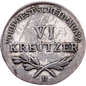 Franz I. (II.), 6 Kreuzer 1792, H, Günzburg