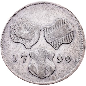 Franz I. (II.), 6 Kreuzer 1799, H, Günzburg
