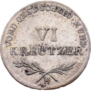 Franz I. (II.), 6 Kreuzer 1800, H, Günzburg