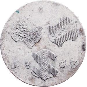 Franz I. (II.), 6 Kreuzer 1803, H, Günzburg
