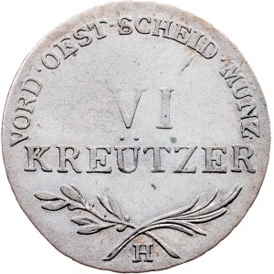 Franz I. (II.), 6 Kreuzer 1804, H, Günzburg
