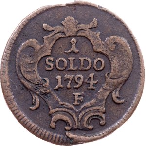 Franz I. (II.), 1 Soldo 1794, F, Hall