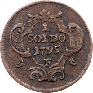 Franz I. (II.), 1 Soldo 1795, F, Hall