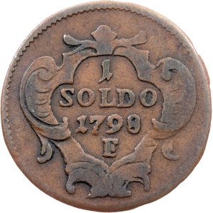 Franz I. (II.), 1 Soldo 1798, F, Hall