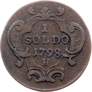Franz I. (II.), 1 Soldo 1798, H, Günzburg