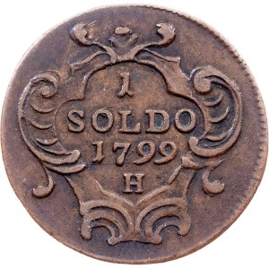 Franz I. (II.), 1 Soldo 1799, H, Günzburg
