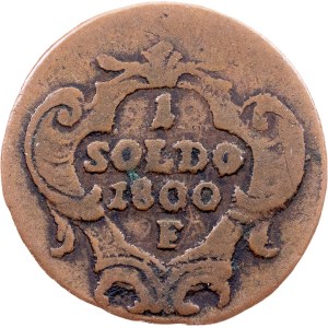 Franz I. (II.), 1 Soldo 1800, F, Hall