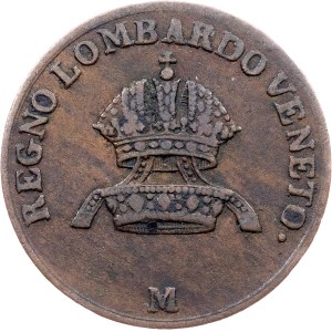 Franz I. (II.), 1 Centesimo 1822, M, Milan