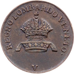 Franz I. (II.), 1 Centesimo 1834, V, Venezia