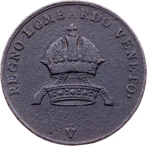 Franz I. (II.), 3 Centesimi 1822, V, Venezia