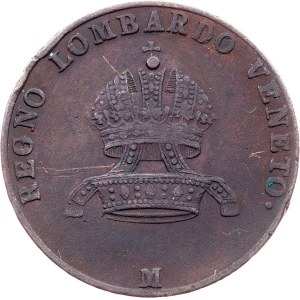 Franz I. (II.), 5 Centesimi 1834, M, Milan