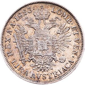 Franz I. (II.), 1 Lira 1823, M, Milan