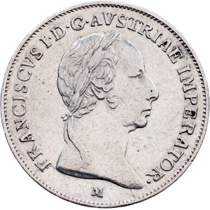 Franz I. (II.), 1 Lira 1824, M, Milan