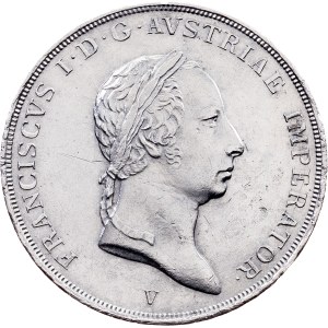 Franz I. (II.), 1/2 Scudo 1822, V, Venezia