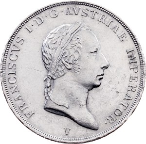 Franz I. (II.), 1/2 Scudo 1822, V, Venezia
