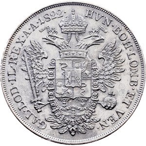 Franz I. (II.), 1/2 Scudo 1822, V, Venezia