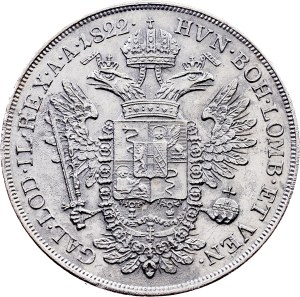 Franz I. (II.), 1/2 Scudo 1822, V, Venezia