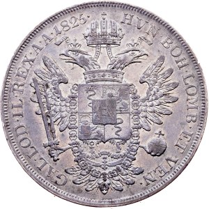 Franz I. (II.), 1/2 Scudo 1825, V, Venezia