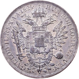 Franz I. (II.), 1/2 Scudo 1825, V, Venezia