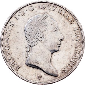 Franz I. (II.), 1/2 Scudo 1826, V, Venezia
