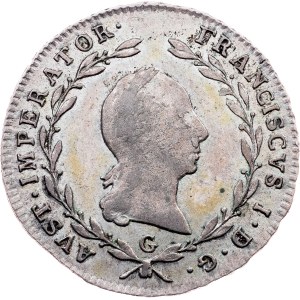 Franz I. (II.), 5 Kreuzer 1821, G, Nagybánya