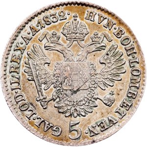 Franz I. (II.), 5 Kreuzer 1832, A, Vienna