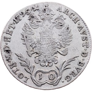 Franz I. (II.), 10 Kreuzer 1795, B, Kremnitz
