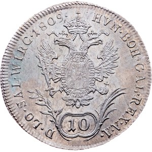 Franz I. (II.), 10 Kreuzer 1809, A, Vienna