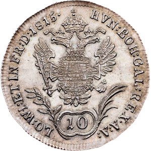 Franz I. (II.), 10 Kreuzer 1815, A, Vienna
