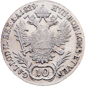 Franz I. (II.), 10 Kreuzer 1829, A, Vienna