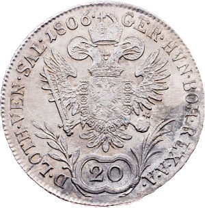 Franz I. (II.), 20 Kreuzer 1806, A, Vienna