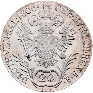 Franz I. (II.), 20 Kreuzer 1806, B, Kremnitz