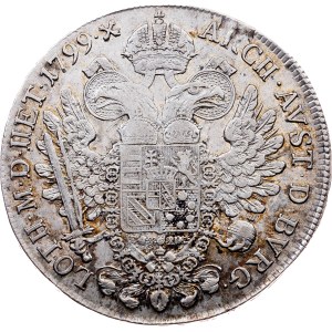 Franz I. (II.), 1/2 Thaler 1799, A, Vienna