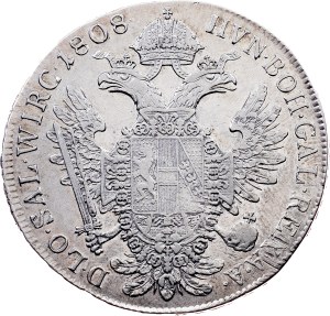 Franz I. (II.), 1/2 Thaler 1808, A, Vienna