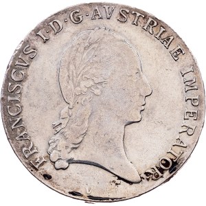 Franz I. (II.), 1/2 Thaler 1818, V, Venezia