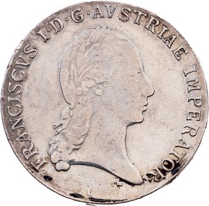 Franz I. (II.), 1/2 Thaler 1818, V, Venezia