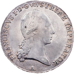 Franz I. (II.), 1/2 Thaler 1822, A, Vienna