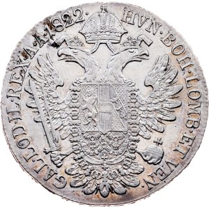 Franz I. (II.), 1/2 Thaler 1822, A, Vienna