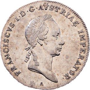 Franz I. (II.), 1/2 Thaler 1825, A, Vienna